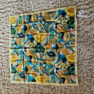 J.Crew Silk Square Scarf (NWT)